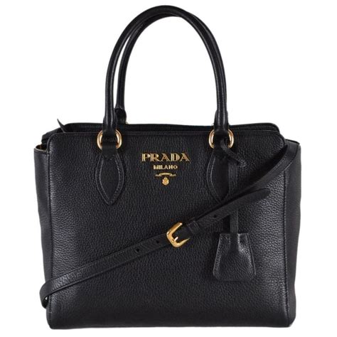 prada sacca in pelle vitello phenix nero|prada vitello phenix.